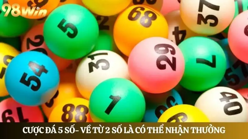 Chơi cược 5 lô nhận thưởng khi về từ 2 con số trên bảng kết quả